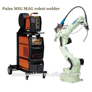 Robot de soldadura de doble pulso MIG MAG multifuncional de aluminio MIG soldador de soldadura robótica